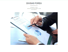 Tablet Screenshot of divisasforex.com